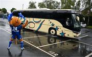 14 June 2025; The Leinster team bus arrives before the United Rugby Championship Grand Final match between Leinster and Vodacom Bulls at Croke Park in Dublin. Photo by David Fitzgerald/Sportsfile
