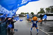 14 June 2025; The Leinster team bus arrives before the United Rugby Championship Grand Final match between Leinster and Vodacom Bulls at Croke Park in Dublin. Photo by David Fitzgerald/Sportsfile