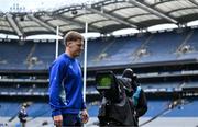 14 June 2025; Jordie Barrett of Leinster walks the pitch before the United Rugby Championship Grand Final match between Leinster and Vodacom Bulls at Croke Park in Dublin. Photo by Brendan Moran/Sportsfile