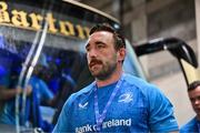14 June 2025; Jack Conan of Leinster arrives before the United Rugby Championship Grand Final match between Leinster and Vodacom Bulls at Croke Park in Dublin. Photo by Brendan Moran/Sportsfile