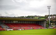 14 June 2025; A general view before the GAA Football All-Ireland Senior Championship Round 3 match between Dublin and Derry at Páirc Esler in Newry, Down. Photo by Ramsey Cardy/Sportsfile