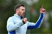 14 June 2025; Head coach Ben Martin during a Leinster women's rugby squad training session at Wanderers Rugby Club in Dublin. Photo by Shauna Clinton/Sportsfile