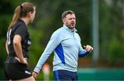 14 June 2025; Head coach Ben Martin during a Leinster women's rugby squad training session at Wanderers Rugby Club in Dublin. Photo by Shauna Clinton/Sportsfile