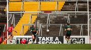 14 June 2025; Siofra O'Shea of Kerry celebrates after scoring her side's third goal during the TG4 All-Ireland Ladies Football Senior Championship Round 2 match between Cork and Kerry at Supervalu Páirc Uí Chaoimh in Cork. Photo by Michael P Ryan/Sportsfile