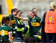 14 June 2025; Siofra O'Shea of Kerry after her side's victory the TG4 All-Ireland Ladies Football Senior Championship Round 2 match between Cork and Kerry at Supervalu Páirc Uí Chaoimh in Cork. Photo by Michael P Ryan/Sportsfile