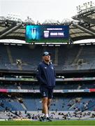 14 June 2025; Leinster senior coach Jacques Nienaber before the United Rugby Championship Grand Final match between Leinster and Vodacom Bulls at Croke Park in Dublin. Photo by David Fitzgerald/Sportsfile