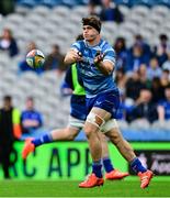 14 June 2025; Josh van der Flier of Leinster warms up before the United Rugby Championship Grand Final match between Leinster and Vodacom Bulls at Croke Park in Dublin. Photo by Brendan Moran/Sportsfile