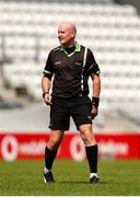 14 June 2025; Referee Shane Curley during the TG4 All-Ireland Ladies Football Senior Championship Round 2 match between Cork and Kerry at Supervalu Páirc Uí Chaoimh in Cork. Photo by Michael P Ryan/Sportsfile