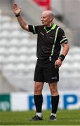 14 June 2025; Referee Shane Curley during the TG4 All-Ireland Ladies Football Senior Championship Round 2 match between Cork and Kerry at Supervalu Páirc Uí Chaoimh in Cork. Photo by Michael P Ryan/Sportsfile