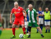 14 June 2025; Action from the match between Shelbourne and Bray Wanderers during the League of Ireland Walking Football Festival at the National Indoor Arena on the Sport Ireland Campus in Dublin. Photo by Stephen McCarthy/Sportsfile