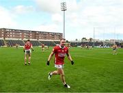 14 June 2025; Brian Hurley of Cork celebrates after the GAA Football All-Ireland Senior Championship Round 3 match between Roscommon and Cork at Laois Hire O'Moore Park in Portlaoise, Laois. Photo by Daire Brennan/Sportsfile