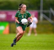 14 June 2025; Megan Thynne of Meath during the TG4 All-Ireland Ladies Football Senior Championship Round 3 match between Kildare and Meath at Manguard Plus Kildare GAA Centre of Excellence in Newbridge, Kildare. Photo by Ray McManus/Sportsfile