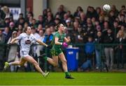 14 June 2025; Sarah Wall of Meath in action against Roisin Byrne of Kildare during the TG4 All-Ireland Ladies Football Senior Championship Round 3 match between Kildare and Meath at Manguard Plus Kildare GAA Centre of Excellence in Newbridge, Kildare. Photo by Ray McManus/Sportsfile
