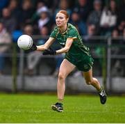 14 June 2025; Karla Kealy of Meath during the TG4 All-Ireland Ladies Football Senior Championship Round 3 match between Kildare and Meath at Manguard Plus Kildare GAA Centre of Excellence in Newbridge, Kildare. Photo by Ray McManus/Sportsfile