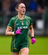 14 June 2025; Sarah Wall of Meath during the TG4 All-Ireland Ladies Football Senior Championship Round 3 match between Kildare and Meath at Manguard Plus Kildare GAA Centre of Excellence in Newbridge, Kildare. Photo by Ray McManus/Sportsfile