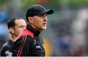 14 June 2025; Derry manager Paddy Tally during the GAA Football All-Ireland Senior Championship Round 3 match between Dublin and Derry at Páirc Esler in Newry, Down. Photo by Ramsey Cardy/Sportsfile