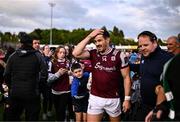 14 June 2025; Shane Walsh of Galway with supporters after the GAA Football All-Ireland Senior Championship Round 3 match between Galway and Armagh at Kingspan Breffni in Cavan. Photo by Ben McShane/Sportsfile