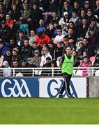 14 June 2025; Kildare manager Brian Flanagan during the Tailteann Cup quarter-final match between Kildare and Offaly at Cedral St Conleth's Park in Newbridge, Kildare. Photo by Piaras Ó Mídheach/Sportsfile