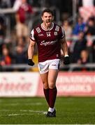 14 June 2025; Shane Walsh of Galway celebrates after kicking his side's match winning free during the GAA Football All-Ireland Senior Championship Round 3 match between Galway and Armagh at Kingspan Breffni in Cavan. Photo by Ben McShane/Sportsfile