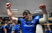 14 June 2025; James Ryan of Leinster celebrates after the United Rugby Championship Grand Final match between Leinster and Vodacom Bulls at Croke Park in Dublin. Photo by Brendan Moran/Sportsfile
