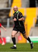 14 June 2025; Referee Shane Curley during the TG4 All-Ireland Ladies Football Senior Championship Round 2 match between Cork and Kerry at Supervalu Páirc Uí Chaoimh in Cork. Photo by Michael P Ryan/Sportsfile