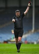 15 June 2025; Referee Conor Doyle during the Electric Ireland GAA Hurling All-Ireland Minor Championship semi-final match between Cork and Clare at FBD Semple Stadium in Thurles, Tipperary. Photo by Brendan Moran/Sportsfile