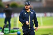 15 June 2025; Paul Stirling of Ireland before match three of the T20 International Series between Ireland and the West Indies at Bready Cricket Club in Magheramason, Tyrone. Photo by Ramsey Cardy/Sportsfile