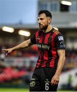 13 June 2025; Jordan Flores of Bohemians during the SSE Airtricity Men's Premier Division match between Cork City and Bohemians at Turner's Cross in Cork. Photo by Michael P Ryan/Sportsfile