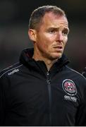 13 June 2025; Bohemians first team coach Derek Pender during the SSE Airtricity Men's Premier Division match between Cork City and Bohemians at Turner's Cross in Cork. Photo by Michael P Ryan/Sportsfile
