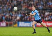 14 June 2025; Ross McGarry of Dublin during the GAA Football All-Ireland Senior Championship Round 3 match between Dublin and Derry at Páirc Esler in Newry, Down. Photo by Thomas Flinkow/Sportsfile