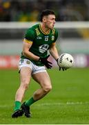 14 June 2025; Jordan Morris of Meath during the GAA Football All-Ireland Senior Championship Round 3 match between Kerry and Meath at Glenisk O'Connor Park in Tullamore, Offaly. Photo by Tom Beary/Sportsfile