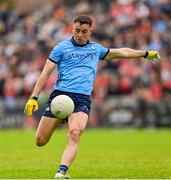 14 June 2025; Cormac Costello of Dublin during the GAA Football All-Ireland Senior Championship Round 3 match between Dublin and Derry at Páirc Esler in Newry, Down. Photo by Ramsey Cardy/Sportsfile