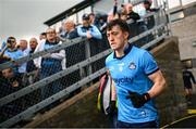 14 June 2025; Killian McGinnis of Dublin during the GAA Football All-Ireland Senior Championship Round 3 match between Dublin and Derry at Páirc Esler in Newry, Down. Photo by Ramsey Cardy/Sportsfile