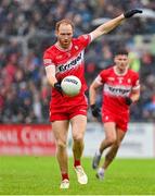 14 June 2025; Conor Glass of Derry during the GAA Football All-Ireland Senior Championship Round 3 match between Dublin and Derry at Páirc Esler in Newry, Down. Photo by Ramsey Cardy/Sportsfile