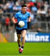 14 June 2025; Lee Gannon of Dublin during the GAA Football All-Ireland Senior Championship Round 3 match between Dublin and Derry at Páirc Esler in Newry, Down. Photo by Ramsey Cardy/Sportsfile