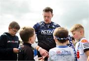 15 June 2025; Monaghan goalkeeper Rory Beggan with supporters after the GAA Football All-Ireland Senior Championship Round 3 match between Monaghan and Down at BOX-IT Athletic Grounds in Armagh. Photo by Thomas Flinkow/Sportsfile