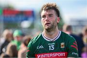 15 June 2025; Aidan O’Shea of Mayo after his side's defeat in the GAA Football All-Ireland Senior Championship Round 3 match between Donegal and Mayo at King & Moffatt Dr Hyde Park in Roscommon. Photo by Seb Daly/Sportsfile