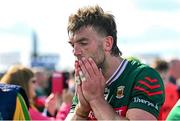 15 June 2025; Aidan O’Shea of Mayo after his side's defeat in the GAA Football All-Ireland Senior Championship Round 3 match between Donegal and Mayo at King & Moffatt Dr Hyde Park in Roscommon. Photo by Seb Daly/Sportsfile