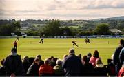 15 June 2025; A general view of action during match three of the T20 International Series between Ireland and the West Indies at Bready Cricket Club in Magheramason, Tyrone. Photo by Ramsey Cardy/Sportsfile