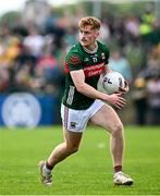 15 June 2025; Jack Carney of Mayo during the GAA Football All-Ireland Senior Championship Round 3 match between Donegal and Mayo at King & Moffatt Dr Hyde Park in Roscommon. Photo by Seb Daly/Sportsfile