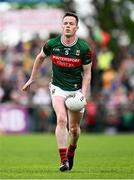 15 June 2025; Stephen Coen of Mayo during the GAA Football All-Ireland Senior Championship Round 3 match between Donegal and Mayo at King & Moffatt Dr Hyde Park in Roscommon. Photo by Seb Daly/Sportsfile