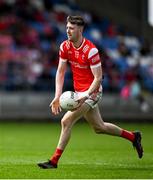 15 June 2025; Dara McDonnell of Louth during the GAA Football All-Ireland Senior Championship Round 3 match between Louth and Clare at Laois Hire O'Moore Park in Portlaoise, Laois. Photo by Shauna Clinton/Sportsfile
