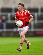 15 June 2025; Ryan Burns of Louth during the GAA Football All-Ireland Senior Championship Round 3 match between Louth and Clare at Laois Hire O'Moore Park in Portlaoise, Laois. Photo by Shauna Clinton/Sportsfile