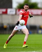 15 June 2025; Ciaran Downey of Louth during the GAA Football All-Ireland Senior Championship Round 3 match between Louth and Clare at Laois Hire O'Moore Park in Portlaoise, Laois. Photo by Shauna Clinton/Sportsfile