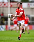 15 June 2025; Dara McDonnell of Louth during the GAA Football All-Ireland Senior Championship Round 3 match between Louth and Clare at Laois Hire O'Moore Park in Portlaoise, Laois. Photo by Shauna Clinton/Sportsfile