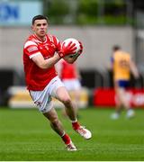 15 June 2025; Conall McKeever of Louth during the GAA Football All-Ireland Senior Championship Round 3 match between Louth and Clare at Laois Hire O'Moore Park in Portlaoise, Laois. Photo by Shauna Clinton/Sportsfile