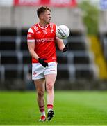 15 June 2025; Ryan Burns of Louth during the GAA Football All-Ireland Senior Championship Round 3 match between Louth and Clare at Laois Hire O'Moore Park in Portlaoise, Laois. Photo by Shauna Clinton/Sportsfile