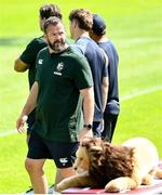 16 June 2025; Head coach Andy Farrell during the British & Irish Lions rugby squad training at the UCD Bowl in Dublin. Photo by David Fitzgerald/Sportsfile