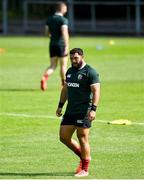 16 June 2025; Ellis Genge during the British & Irish Lions rugby squad training at the UCD Bowl in Dublin. Photo by David Fitzgerald/Sportsfile