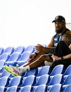 16 June 2025; Bundee Aki during the British & Irish Lions rugby squad training at the UCD Bowl in Dublin. Photo by Ramsey Cardy/Sportsfile